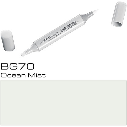 Маркер перманентный "Copic Sketch", BG-70 океанский туман