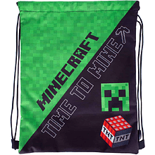 Мешок для обуви "Minecraft Time To Mine"