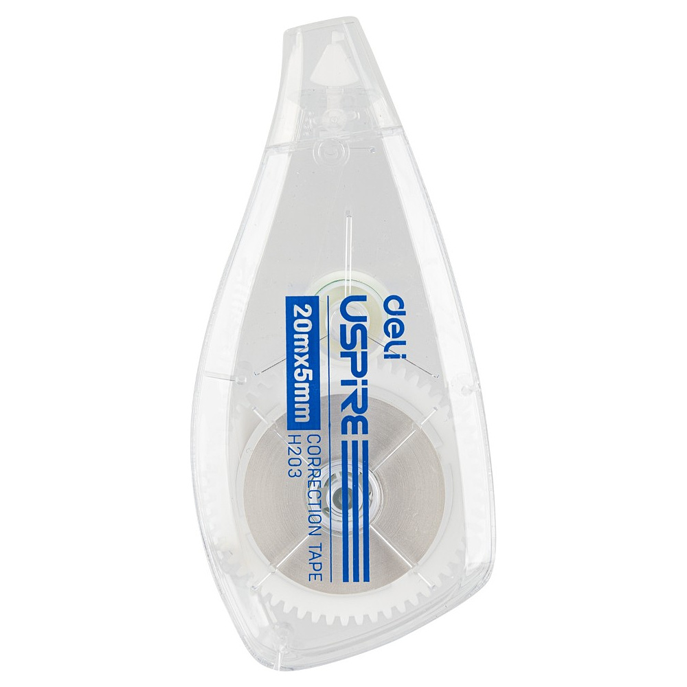 Корректор роллер "Uspire", 20х5 м/мм, белый, блистер - 2