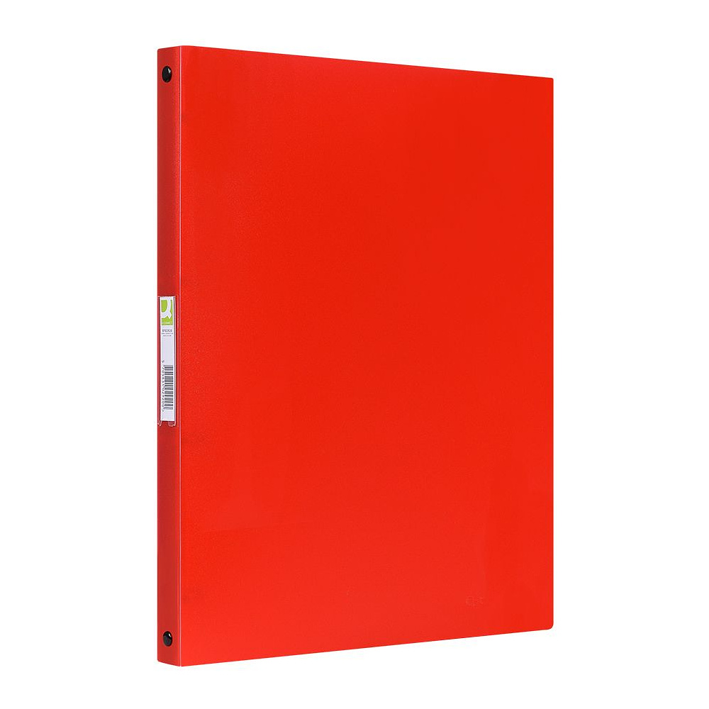 Папка на кольцах "Q-Connect", 4 кольца, красный
