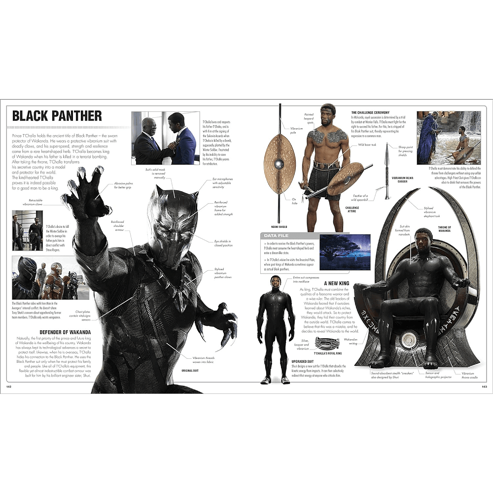 Книга на английском языке "Marvel The Visual Dictionary", Adam Bray - 3
