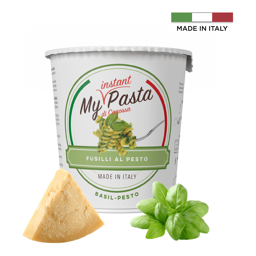 Паста фузилли "My instant pasta" с соусом песто, 70 г
