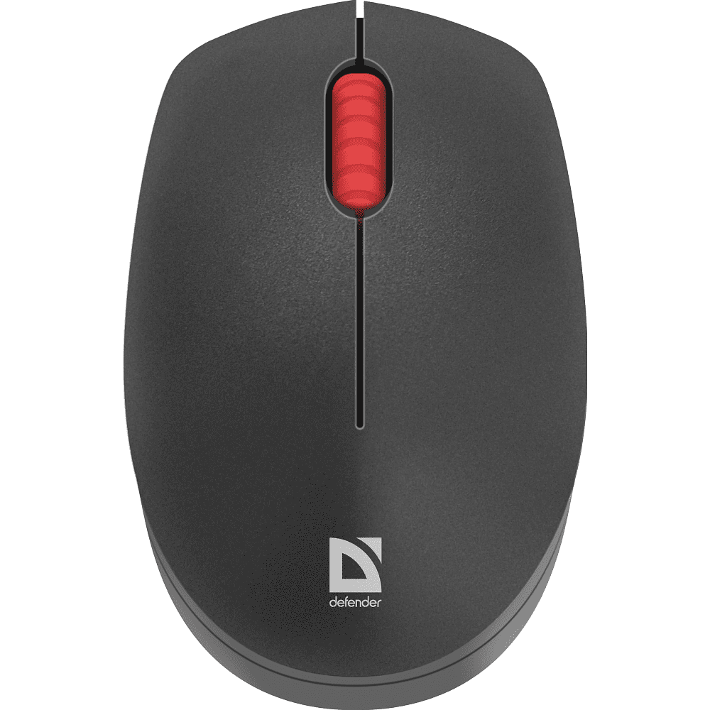 Мышь DEFENDER "Tiana MB-055", беспроводная, 1000 dpi, черный