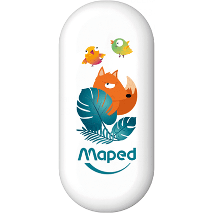 Ластик Maped "Jungle fever", 1 шт, белый