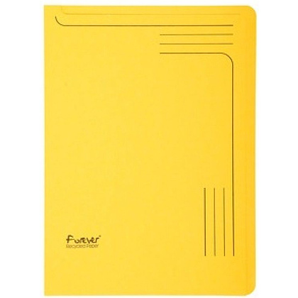 Папка-уголок "Exacompta", A4, 350 мк, картон, ассорти - 3