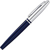 Ручка-роллер "Cross Calais Chrome&Blue Lacquer", 0.7 мм, синий, серебристый, стерж. черный - 4