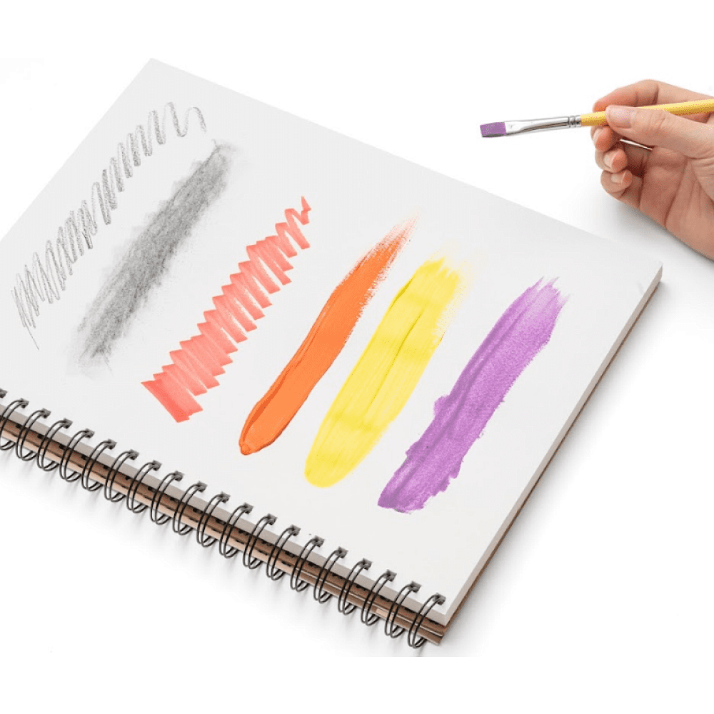 Скетчбук для графики "Himi", 22.8х30.4 см, 180 г/м2, 40 листов - 8