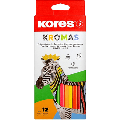 Цветные карандаши "Kromas", 12 цветов