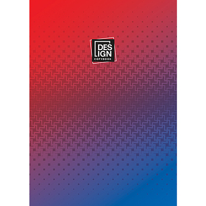 Тетрадь "Градиент", А4, 80 листов, клетка, ассорти - 4