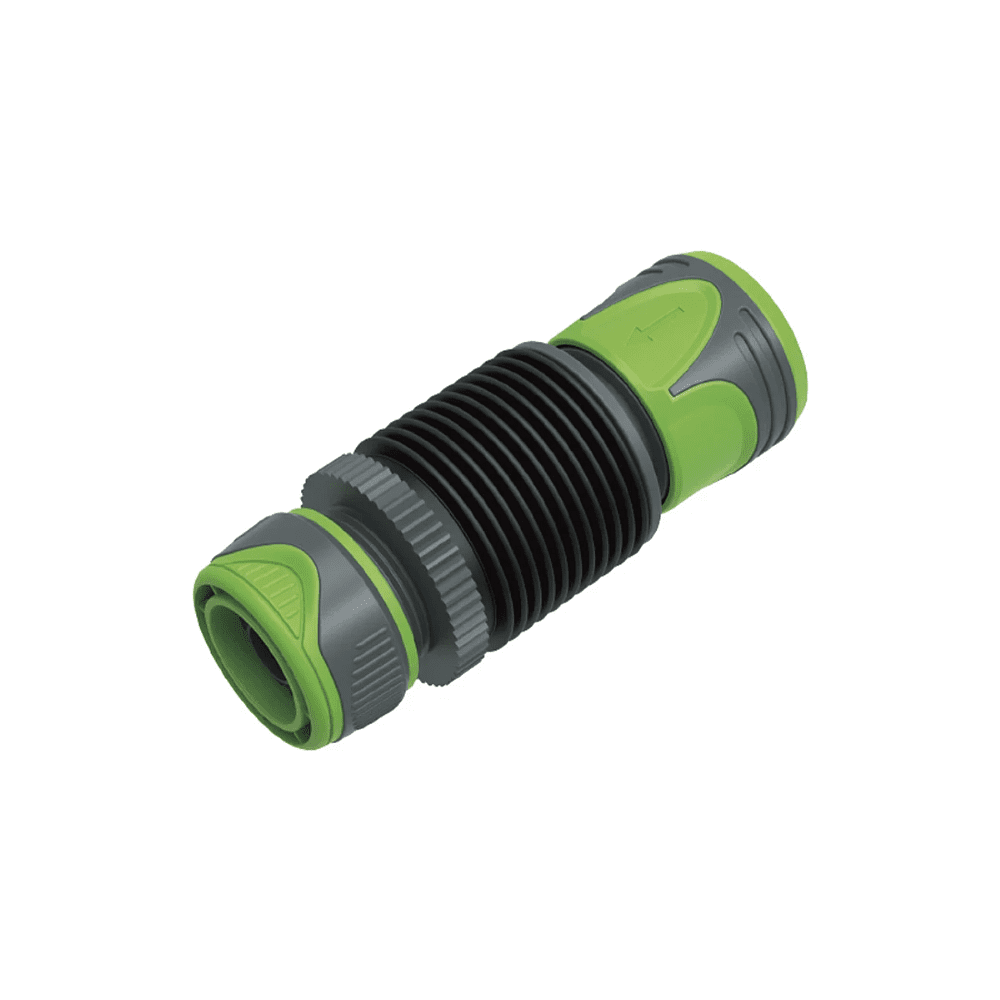 Коннектор Amigo Grande "79050", 1/2", пластик, черный, зеленый