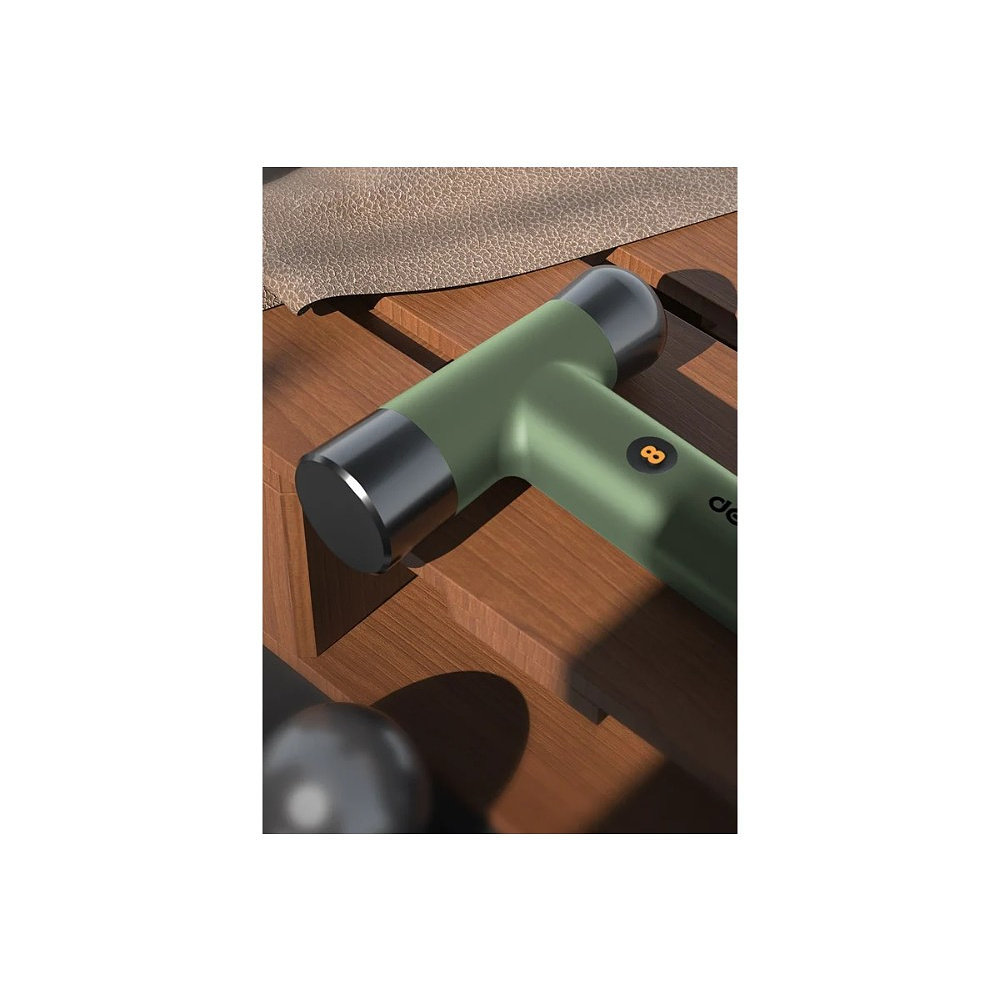 Молоток Deli HS EHT7008C, 0,25 кг, Soft Touch, оранжевый - 9