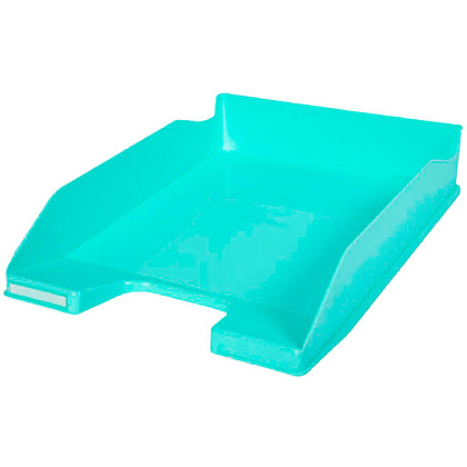 Модуль для бумаги горизонтальный "Aquarel", зеленая пастель