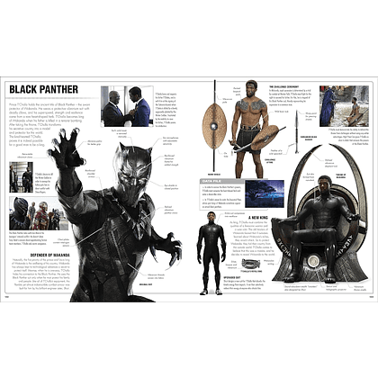 Книга на английском языке "Marvel The Visual Dictionary", Adam Bray - 3