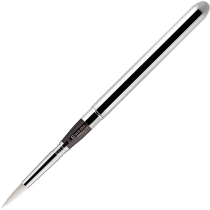 Кисть "Escoda Perla 1438", синтетика белая, круглая, складная, №4