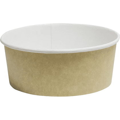 Контейнер бумажный, 750 мл, 130/150х60, 50 шт, крафт