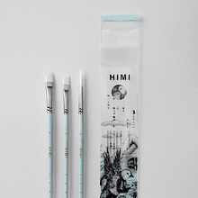 Набор кистей для рисования "Himi Miya Little Bird", синтетика, 3 шт