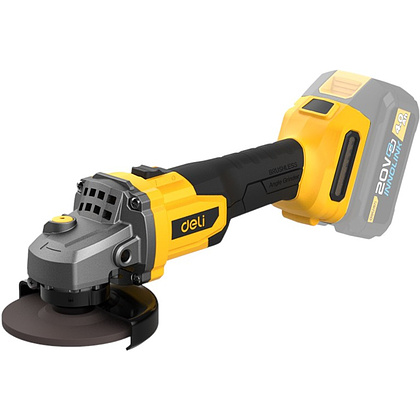 Шлифмашина угловая Deli YS EDC602Z, без аккумуляторов и ЗУ