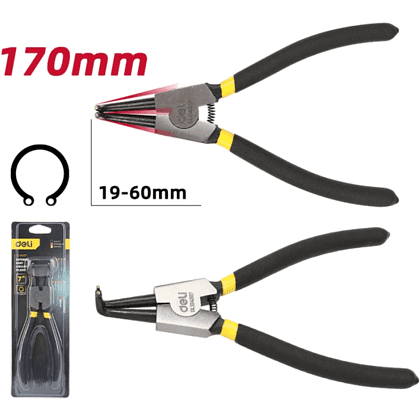 Съемник стопорных колец Deli YS EDL104307, 180 мм - 2