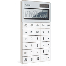 Калькулятор настольный Deli "NS041", 12-разрядный, белый