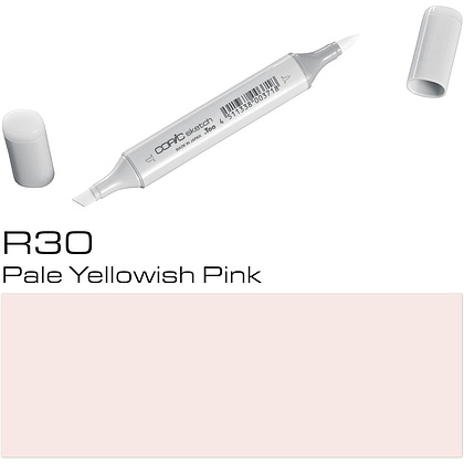 Маркер перманентный "Copic Sketch", R-30 бледный желтовато-розовый