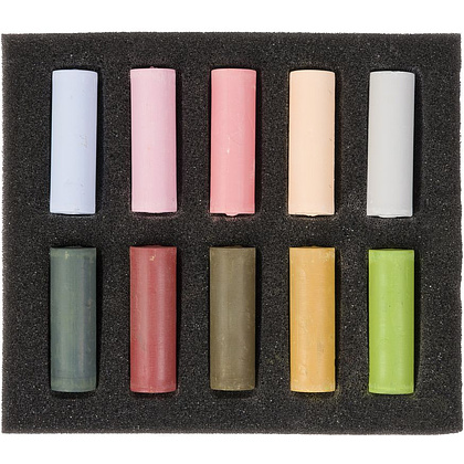 Набор мягкой пастели "Rembrandt Half Pastel", 10 цветов, приглушенные оттенки - 2