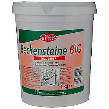 Таблетки для писсуаров "Beckensteine Erdbeer", 1 кг