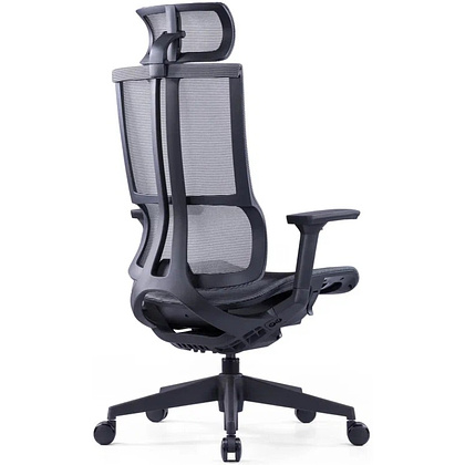 Кресло для руководителя SitZone E-303-001A-P1-BK сетка, черный - 3