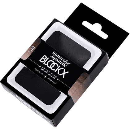 Краски акварельные "Blockx. Giant pan", 144 сепия, 18 мл., кювета - 2