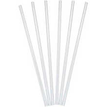 Трубочки для напитков полимерные 125×5 мм