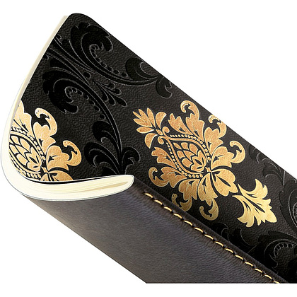 Блокнот "Art Deco Gold", 32 листа, линованный, черный, золотой - 5
