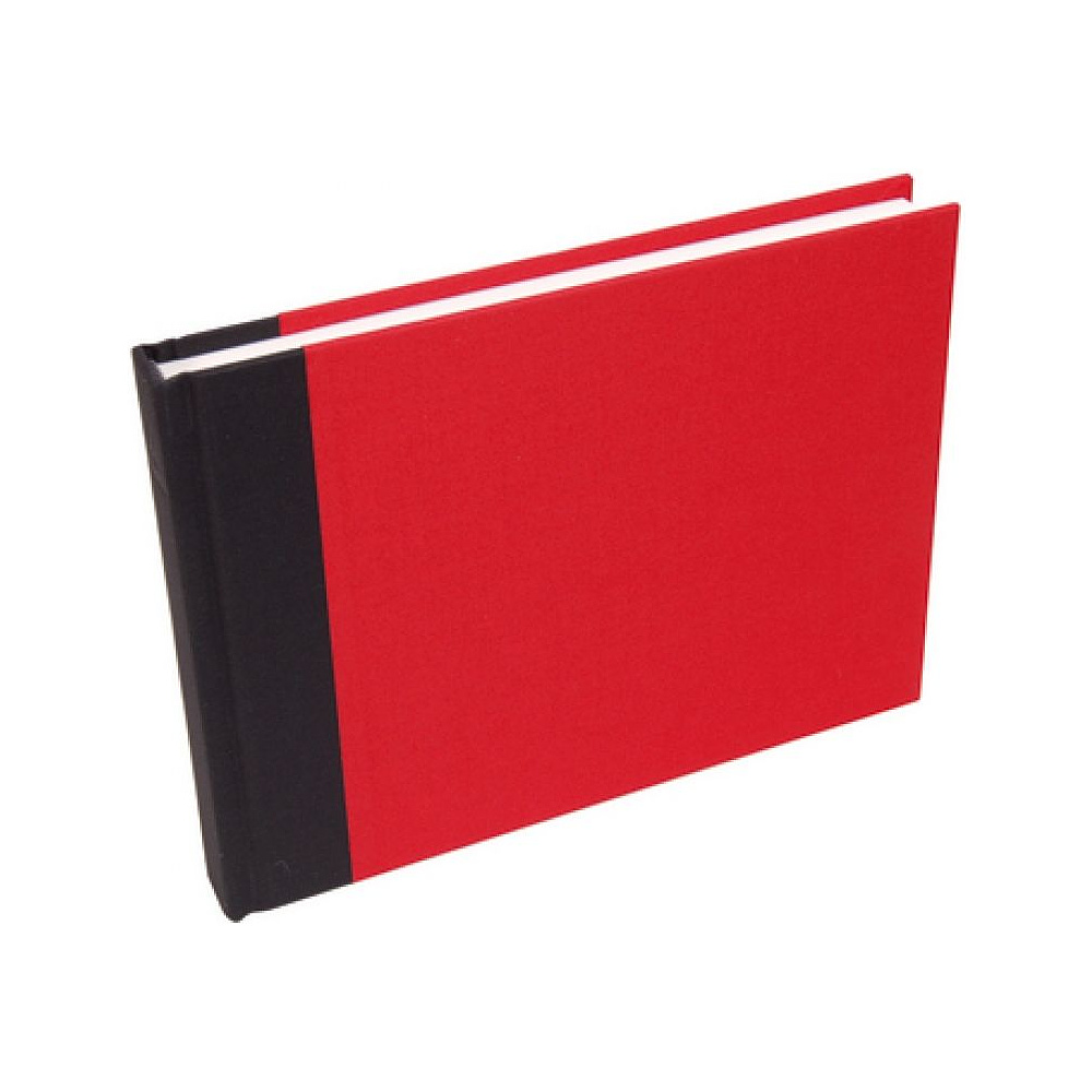 Скетчбук для акварели "Canvas Cover Album", А5, 180 г/м2, 60 листов, красный