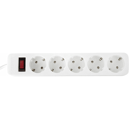 Сетевой фильтр Sonnen SPW-305, 3 м, 5 розеток, белый - 2