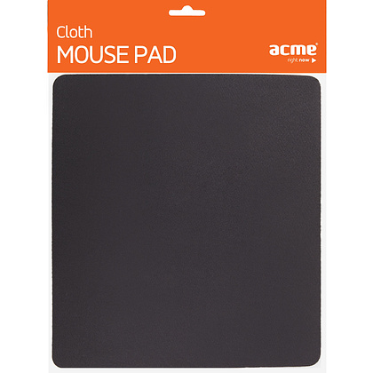 Коврик для мыши Acme, 225x252x5 мм, ткань, черный - 3