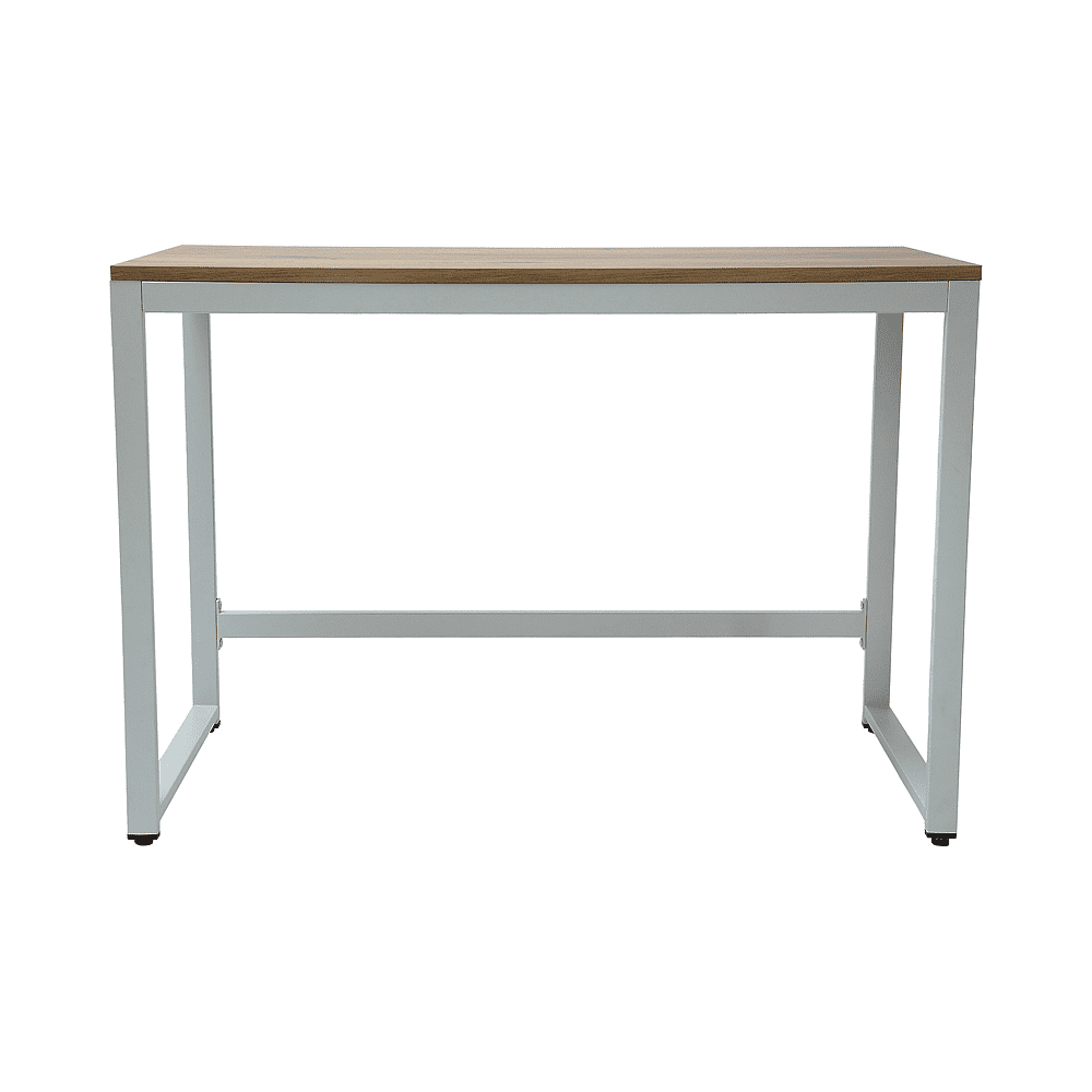 Стол письменный ALLERD RION, белый муар, дуб нокс