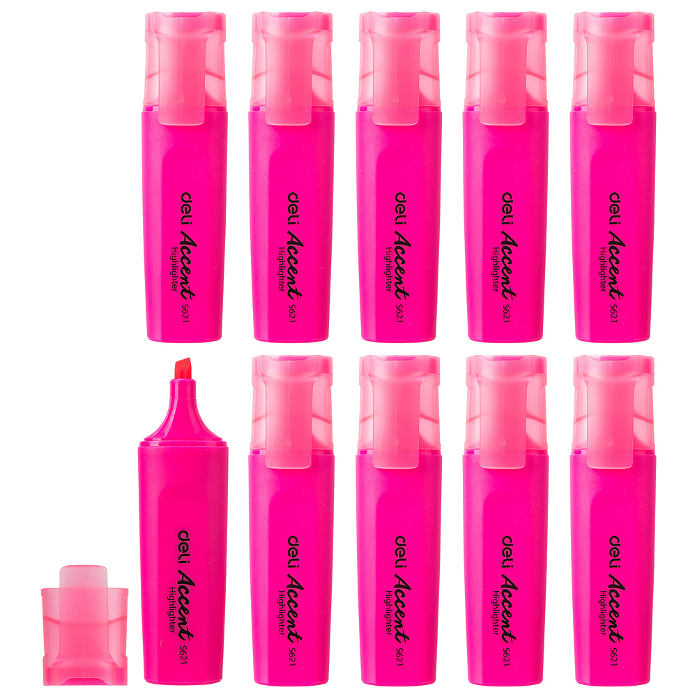 Маркер текстовый "Accent", розовый - 3