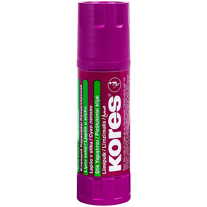 Клей-карандаш Kores "Хамелеон", 15 г