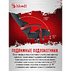 Кресло компьютерное Бюрократ A4Tech Bloody GC-560, искусственная замша, черный, металл - 25