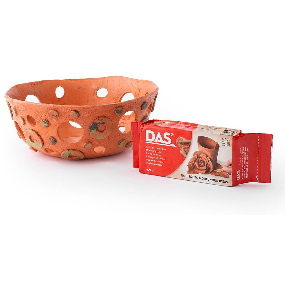Паста для моделирования "DAS", 1000 г, терракотовый - 2