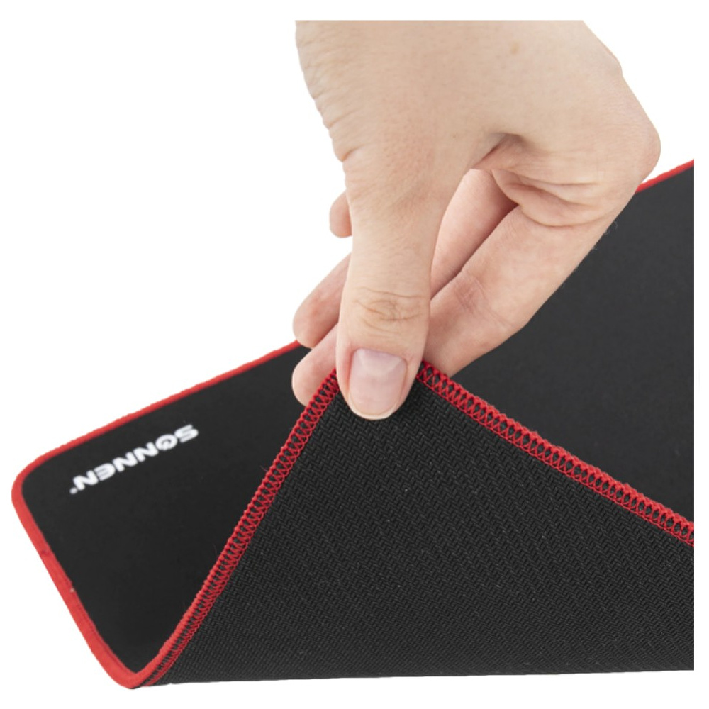 Коврик для мыши "Black Titan XL", 800х300х3 мм, ткань, черный - 5