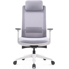 Кресло компьютерное SitZone E-VL002A-BS, сетка, ткань, пластик, серый