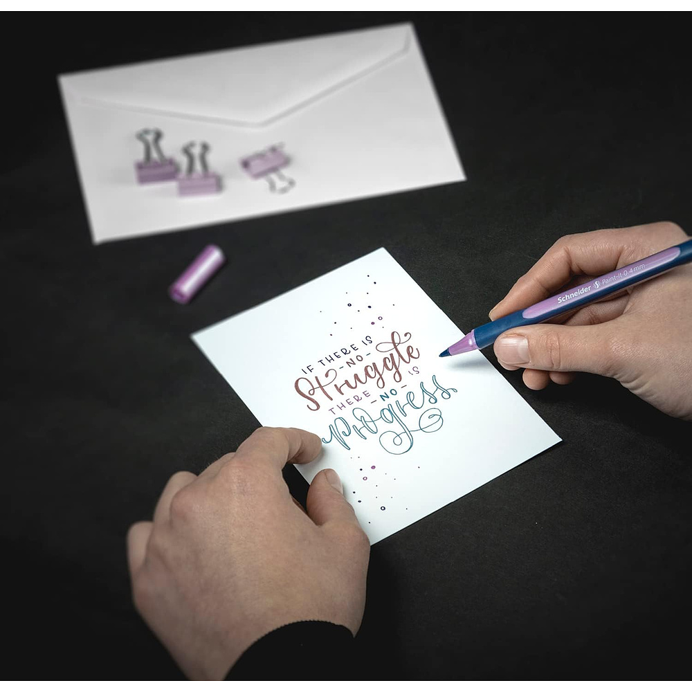 Набор ручек роллеров Schneider "Paint-It 050", 8 шт, ассорти металлик - 3