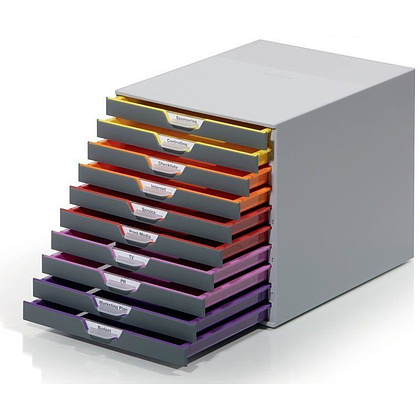 Блок из 10-ти лотков закрытый "Varicolor", 280x292x356 мм, (972507) - 2