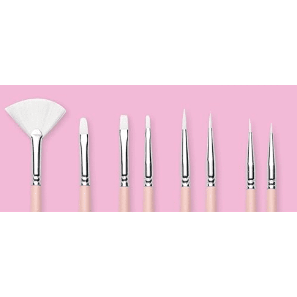 Набор кистей для рисования "Himi Little Bird", синтетика, 8 шт - 3