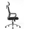 Кресло для руководителя SitZone U-060A, сетка, ткань, черный, - 30% - 4