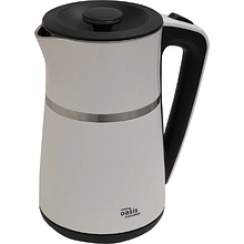 Электрочайник Oasis K-4SPW, пластик, белый 