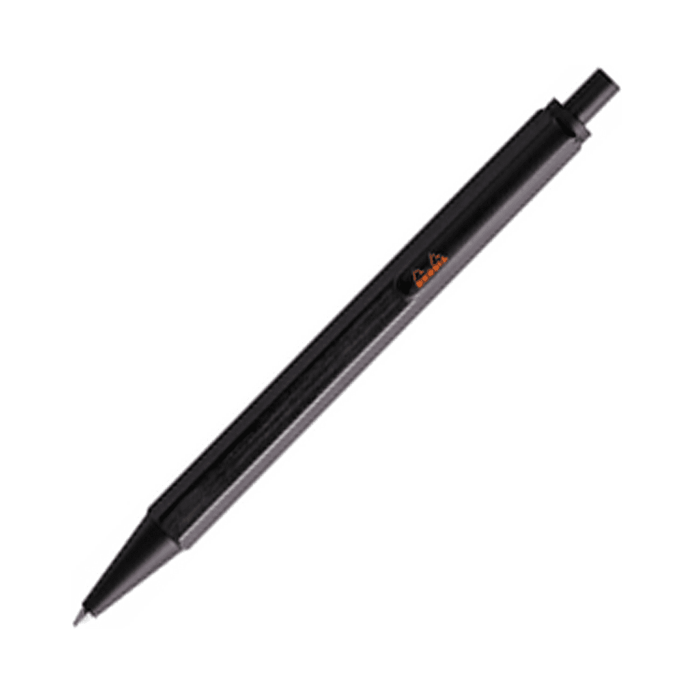 Ручка шариковая Rhodia "scRipt", 0.7 мм, черный, стерж. черный