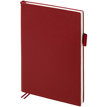Ежедневник недатированный "Grand", А5, 256 страниц, бордовый - 4