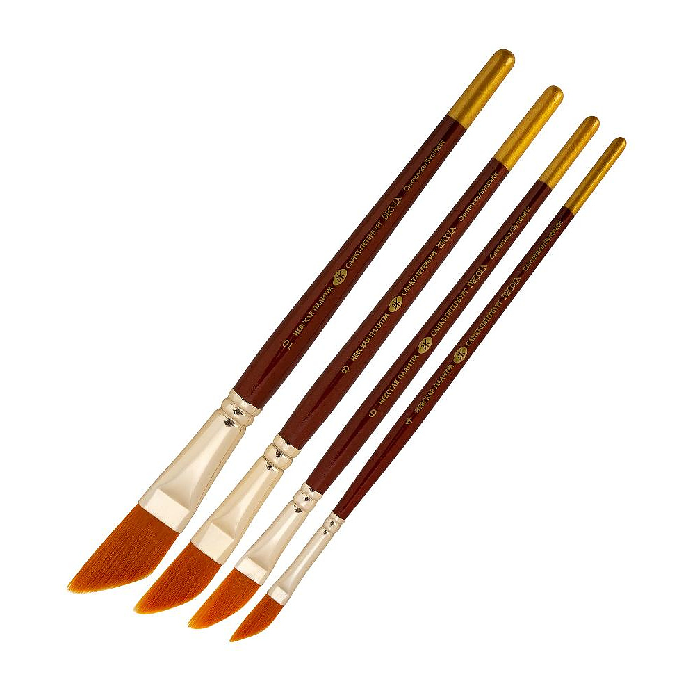 Кисть "Decola", синтетика, даггер, №6 - 2