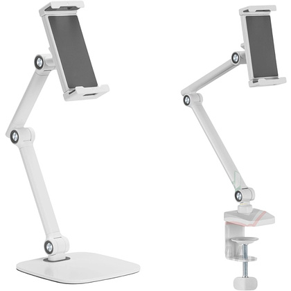 Крепление для планшета (смартфона) Tablet Clamp, белый матовый - 6