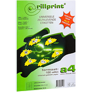 Самоклеящиеся этикетки универсальные 